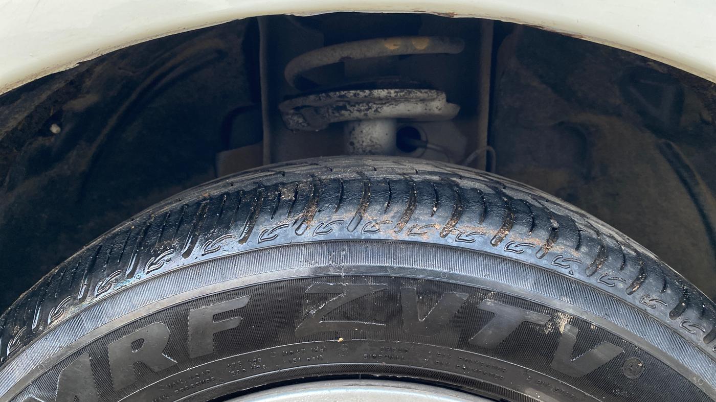 2024 Tata TIGOR XZ CNG, CNG, Manual, 17,640 km, Right Front Tyre Tread