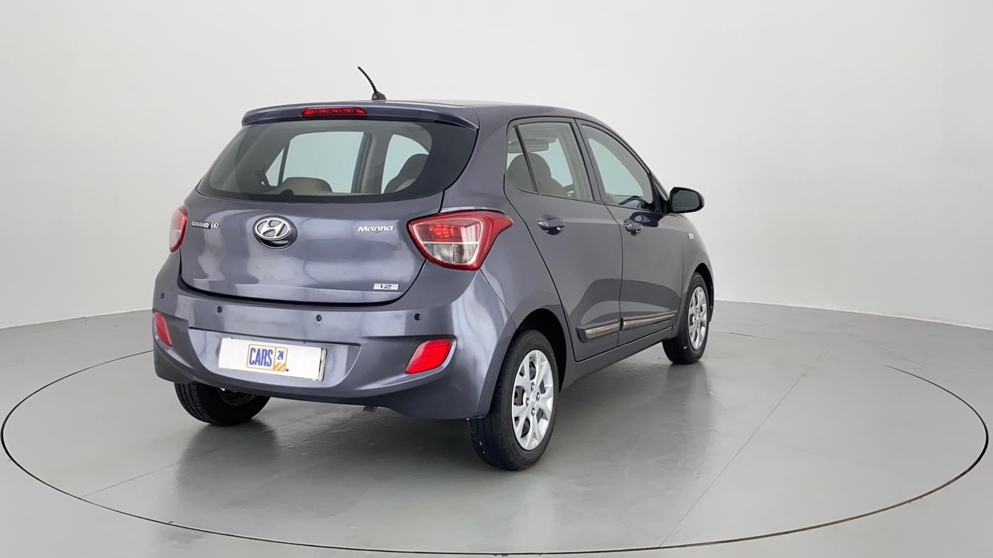 2015 Hyundai Grand i10 MAGNA 1.2 VTVT, Petrol, Manual, 49,786 km, Right Back Diagonal