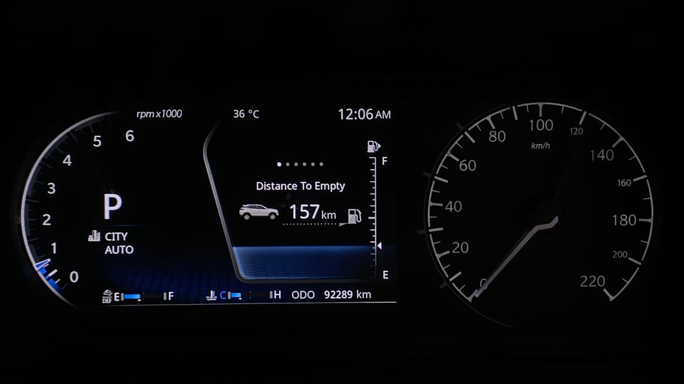 2022 Tata Harrier XZA PLUS 2.0L DUAL TONE, Diesel, Automatic, 92,284 km, Odometer Image