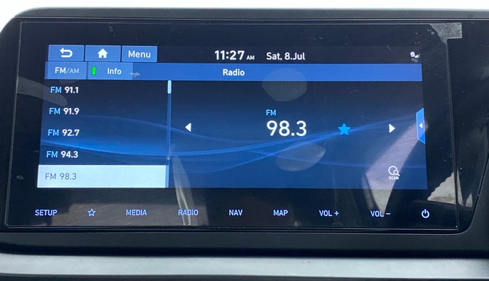 2022 Hyundai NEW I20 ASTA (O) 1.2 MT, Petrol, Manual, 19,783 km, Infotainment System