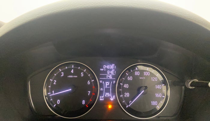 2021 Honda Amaze 1.2L I-VTEC VX CVT, Petrol, Automatic, 48,343 km, Odometer Image