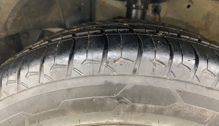 2021 Honda Amaze 1.2L I-VTEC VX CVT, Petrol, Automatic, 48,343 km, Left Front Tyre Tread