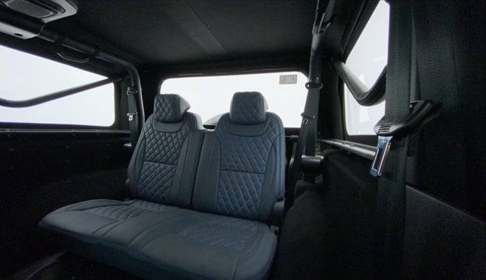 2021 Mahindra Thar LX D 4WD AT CONVERTIBLE, Diesel, Automatic, 8,196 km, Right Side Rear Door Cabin