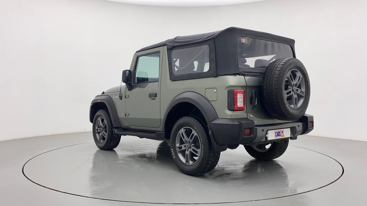 2021 Mahindra Thar LX D 4WD AT CONVERTIBLE, Diesel, Automatic, 8,196 km, Left Back Diagonal