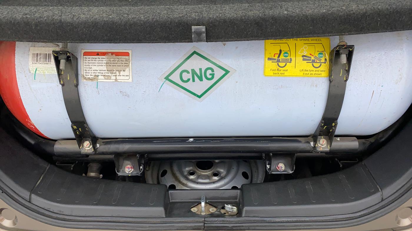 2017 Maruti Wagon R 1.0 LXI CNG, CNG, Manual, 70,007 km, Boot Inside