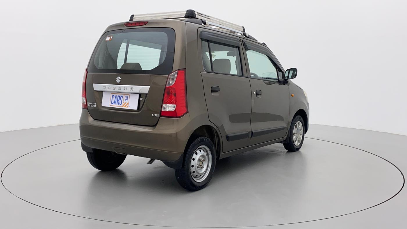 2017 Maruti Wagon R 1.0 LXI CNG, CNG, Manual, 70,007 km, Right Back Diagonal