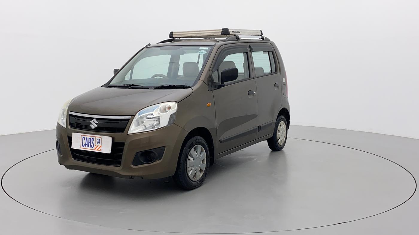 2017 Maruti Wagon R 1.0 LXI CNG, CNG, Manual, 70,007 km, Left Front Diagonal