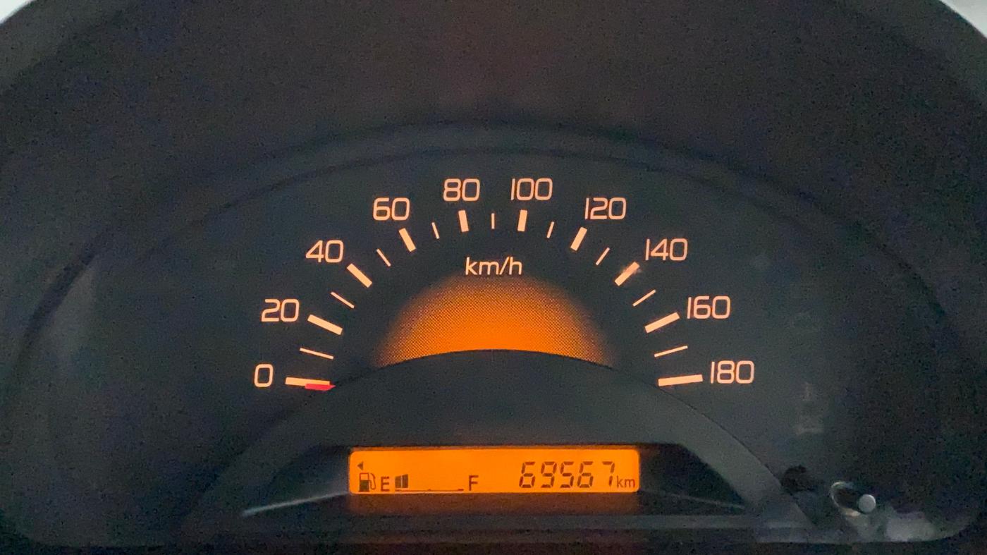 2017 Maruti Wagon R 1.0 LXI CNG, CNG, Manual, 70,007 km, Odometer Image