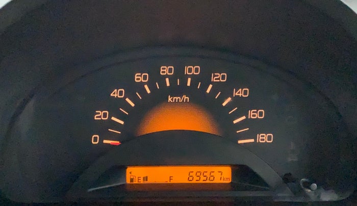 2017 Maruti Wagon R 1.0 LXI CNG, CNG, Manual, 70,007 km, Odometer Image