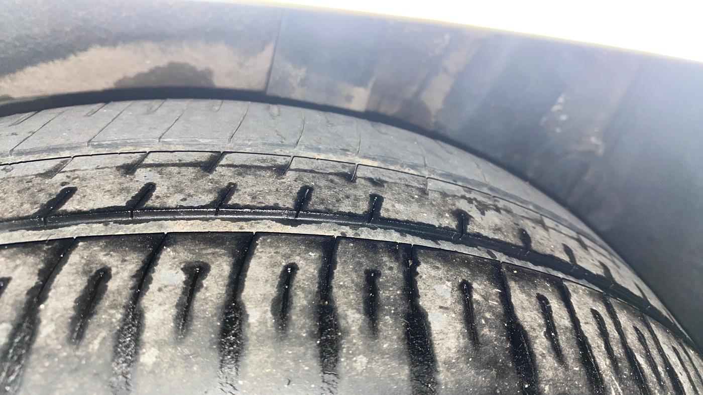 2014 Hyundai Xcent S 1.2, Petrol, Manual, 72,265 km, Left Rear Tyre Tread