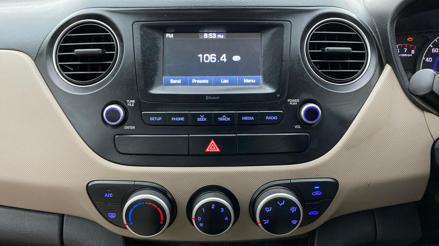 2017 Hyundai Grand i10 SPORTZ 1.2 KAPPA VTVT, Petrol, Manual, 36,038 km, Air Conditioner