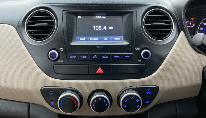 2017 Hyundai Grand i10 SPORTZ 1.2 KAPPA VTVT, Petrol, Manual, 36,038 km, Air Conditioner