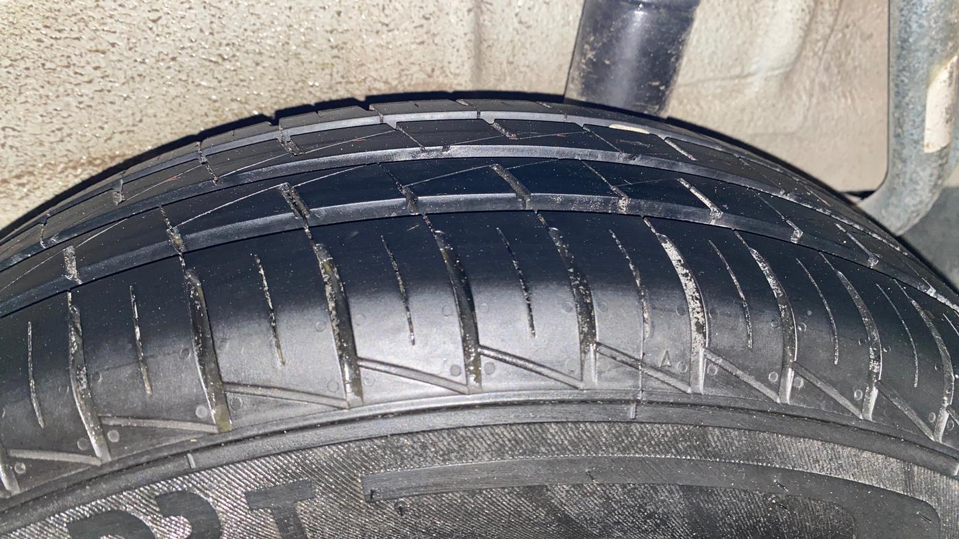 2022 Maruti Celerio VXI AMT, Petrol, Automatic, 64,404 km, Left Rear Tyre Tread