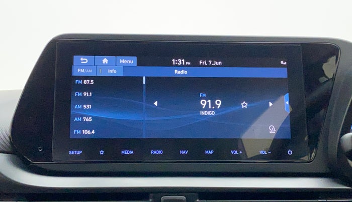 2021 Hyundai NEW I20 ASTA 1.2 MT, Petrol, Manual, 51,250 km, Infotainment System