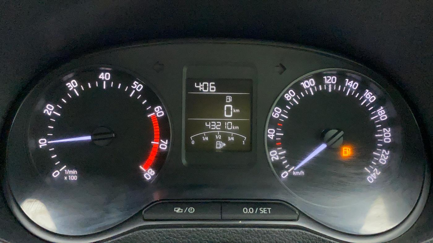 2021 Skoda Rapid MONTE CARLO TSI, Petrol, Manual, 43,461 km, Odometer Image