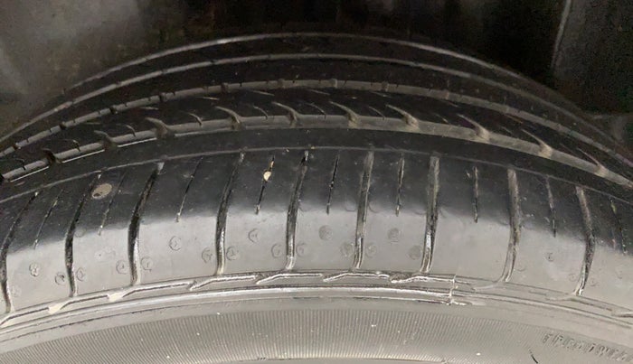 2021 Skoda Rapid MONTE CARLO TSI, Petrol, Manual, 43,461 km, Left Rear Tyre Tread