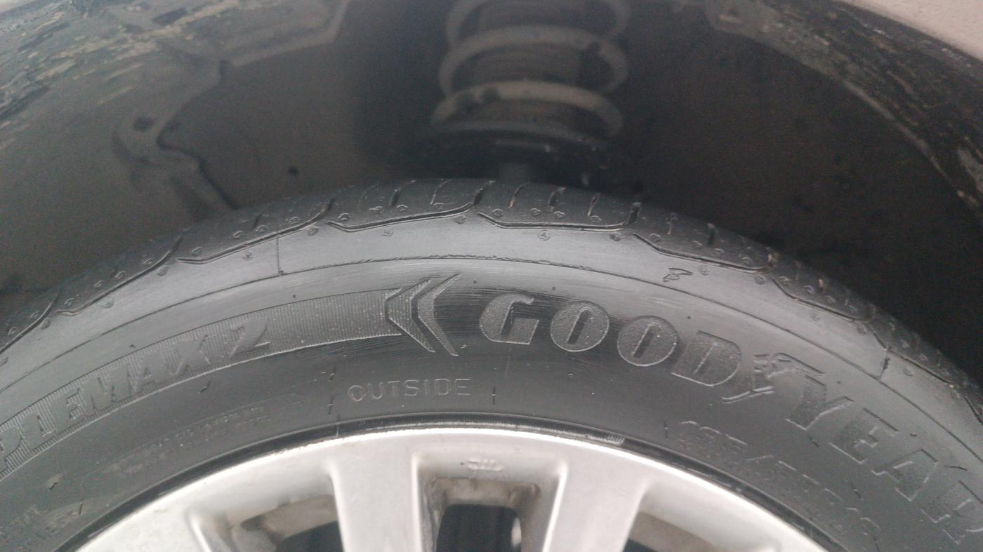 2017 Maruti Ciaz ZXI+ AT, Petrol, Automatic, 71,900 km, Left Front Tyre Tread
