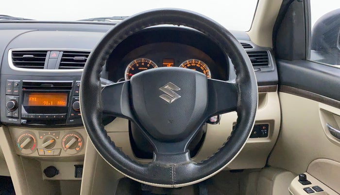 2015 Maruti Swift Dzire VXI, Petrol, Manual, 65,480 km, Steering Wheel Close Up
