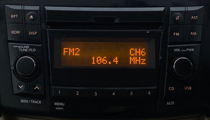 2016 Maruti Swift Dzire VXI, Petrol, Manual, 86,099 km, Infotainment System