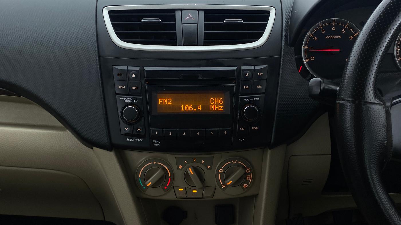 2016 Maruti Swift Dzire VXI, Petrol, Manual, 86,099 km, Air Conditioner