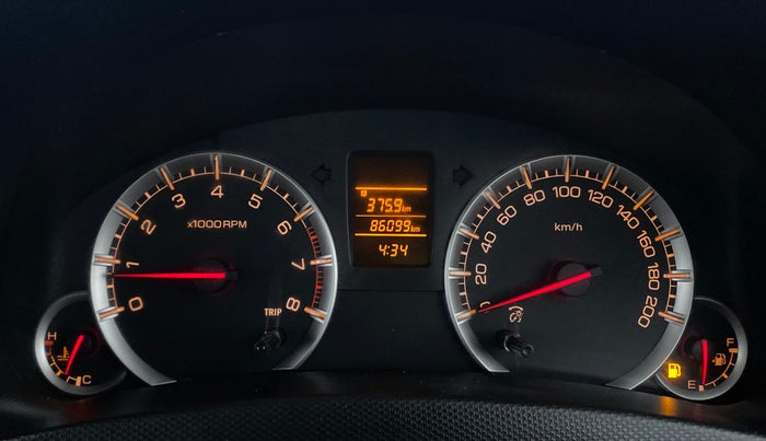 2016 Maruti Swift Dzire VXI, Petrol, Manual, 86,099 km, Odometer Image