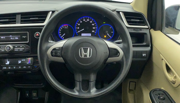 2017 Honda Brio S MT, Petrol, Manual, 44,506 km, Steering Wheel Close Up