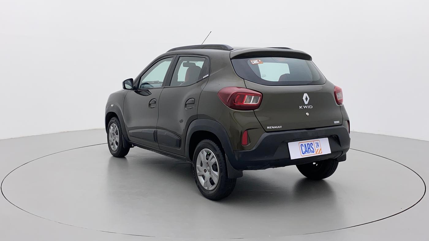 2019 Renault Kwid RXT 1.0 AMT (O), Petrol, Automatic, 32,432 km, Left Back Diagonal
