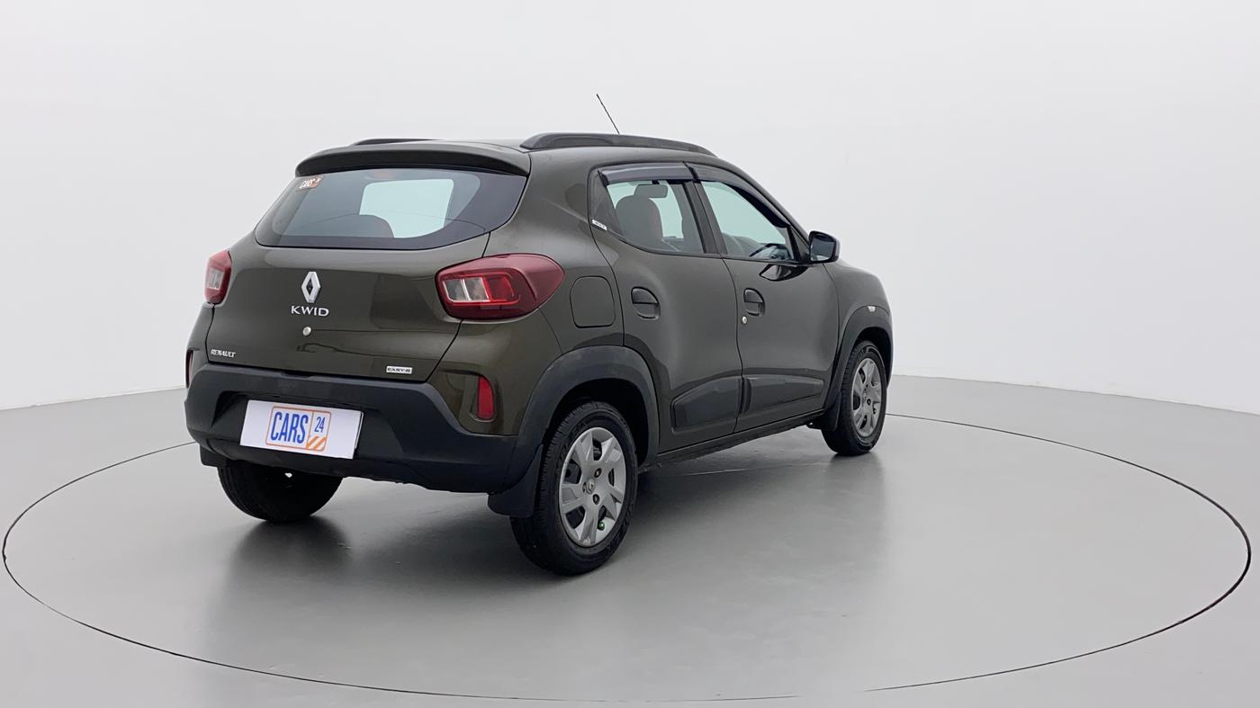 2019 Renault Kwid RXT 1.0 AMT (O), Petrol, Automatic, 32,432 km, Right Back Diagonal