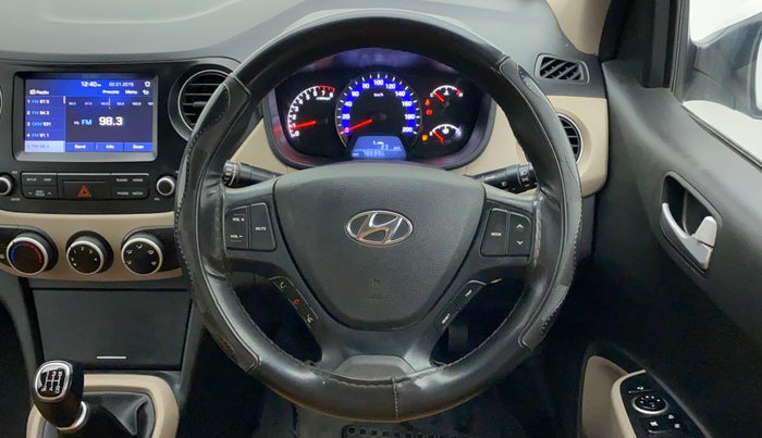 2019 Hyundai Xcent SX 1.2, CNG, Manual, 78,695 km, Steering Wheel Close Up
