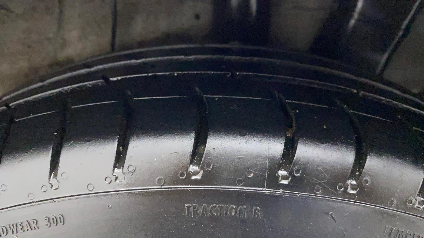 2019 Hyundai Xcent SX 1.2, CNG, Manual, 78,695 km, Left Rear Tyre Tread