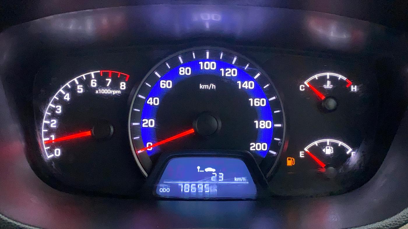 2019 Hyundai Xcent SX 1.2, CNG, Manual, 78,695 km, Odometer Image