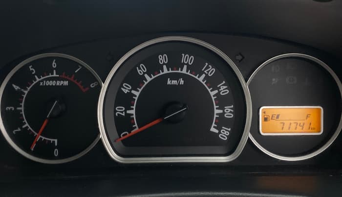 2013 Maruti Alto K10 VXI, Petrol, Manual, 71,705 km, Odometer Image