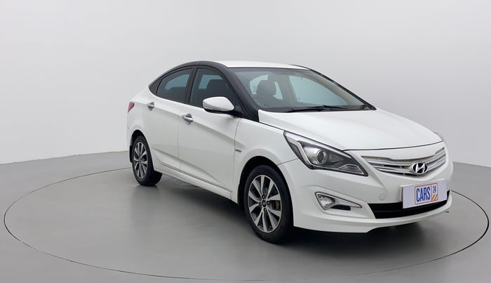 2015 Hyundai Verna FLUIDIC 4S 1.6 VTVT S, Petrol, Manual, 74,294 km, Right Front Diagonal