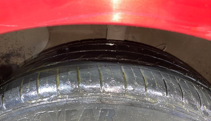 2021 Hyundai AURA S 1.2 AMT, Petrol, Automatic, 24,879 km, Left Front Tyre Tread