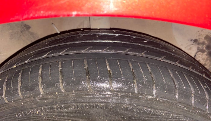 2021 Hyundai AURA S 1.2 AMT, Petrol, Automatic, 24,879 km, Right Front Tyre Tread