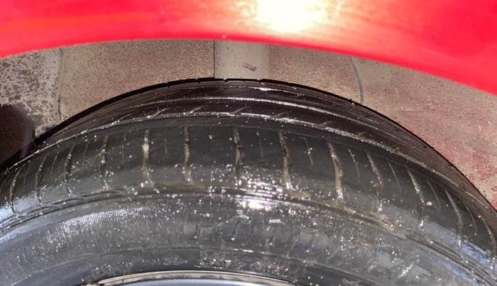 2021 Hyundai AURA S 1.2 AMT, Petrol, Automatic, 24,879 km, Right Rear Tyre Tread