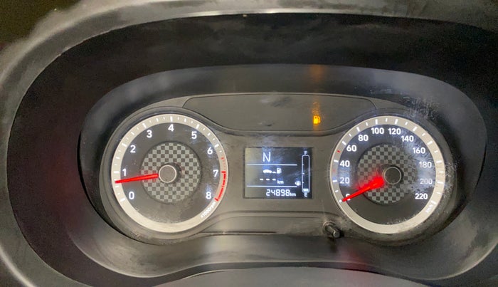 2021 Hyundai AURA S 1.2 AMT, Petrol, Automatic, 24,879 km, Odometer Image