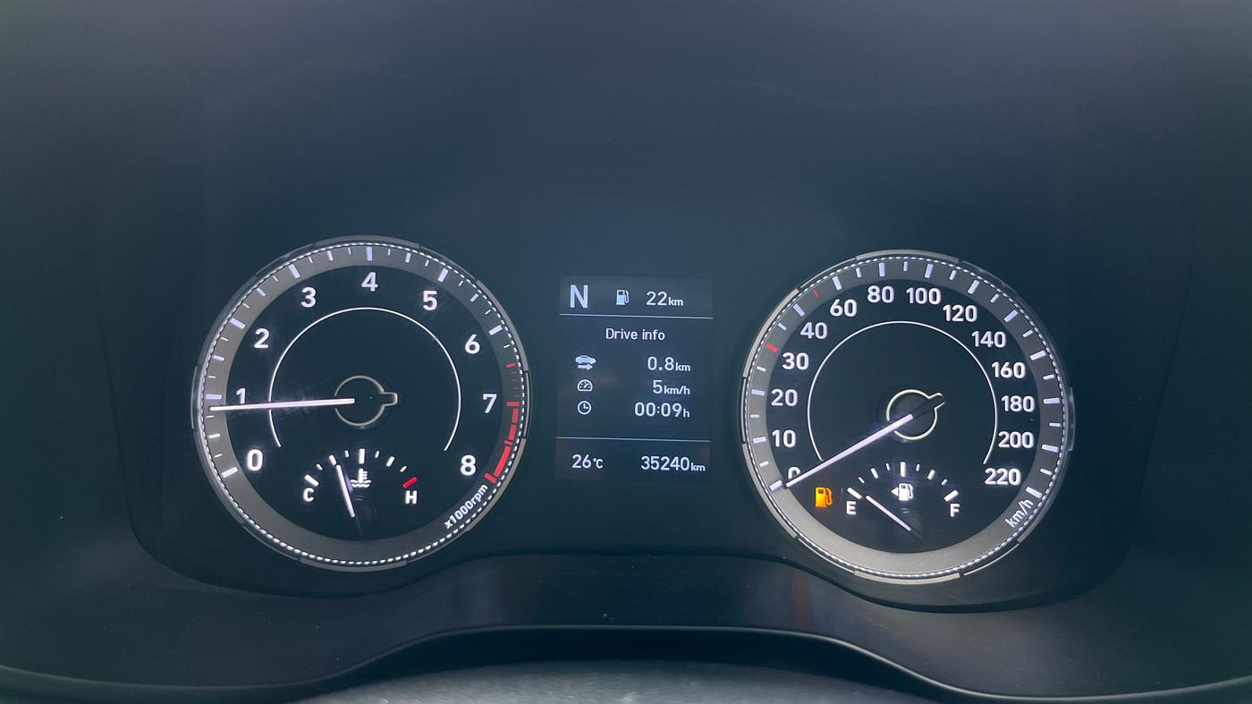 2022 Hyundai VENUE SX 1.0 TURBO IMT, Petrol, Manual, 35,239 km, Odometer Image