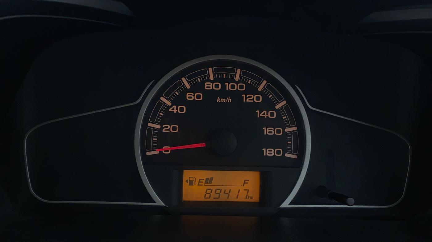 2020 Maruti Alto VXI, Petrol, Manual, 89,414 km, Odometer Image
