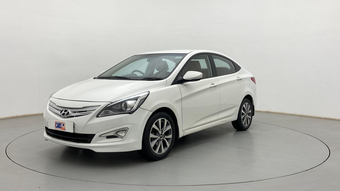 2016 Hyundai Verna 1.6 VTVT SX AT, Petrol, Automatic, 89,098 km, Left Front Diagonal