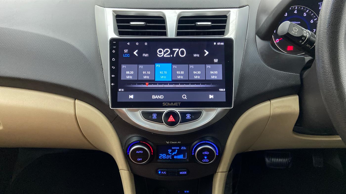 2016 Hyundai Verna 1.6 VTVT SX AT, Petrol, Automatic, 89,098 km, Air Conditioner