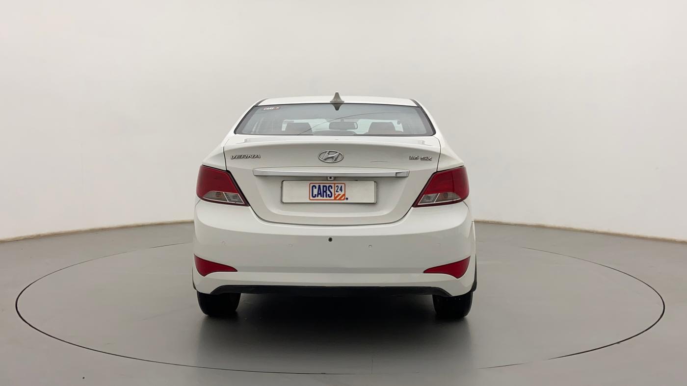 2016 Hyundai Verna 1.6 VTVT SX AT, Petrol, Automatic, 89,098 km, Back/Rear