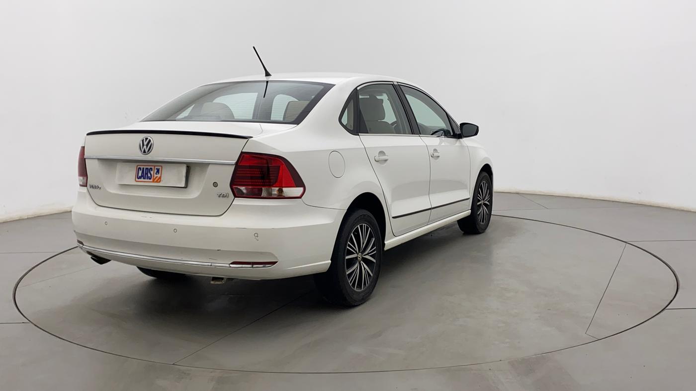 2018 Volkswagen Vento HIGHLINE DIESEL 1.5, Diesel, Manual, 97,010 km, Right Back Diagonal
