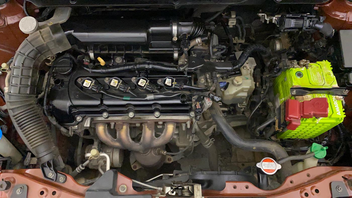 2017 Maruti Dzire ZXI PLUS AMT, Petrol, Automatic, 1,22,322 km, Engine View