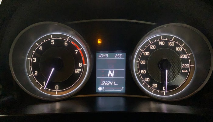 2017 Maruti Dzire ZXI PLUS AMT, Petrol, Automatic, 1,22,322 km, Odometer Image
