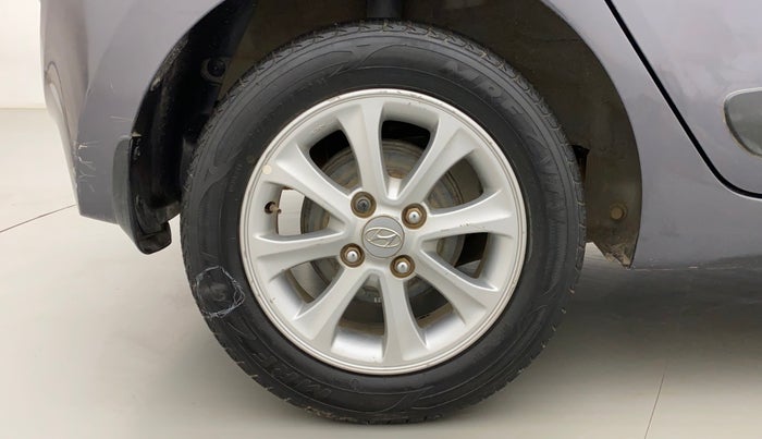 2015 Hyundai Grand i10 ASTA AT 1.2 KAPPA VTVT, Petrol, Automatic, 60,942 km, Right Rear Wheel