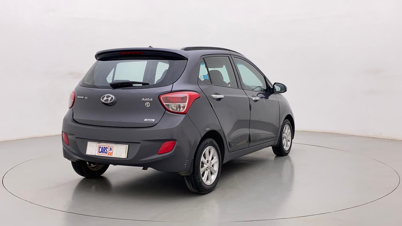 2015 Hyundai Grand i10 ASTA AT 1.2 KAPPA VTVT, Petrol, Automatic, 60,942 km, Right Back Diagonal