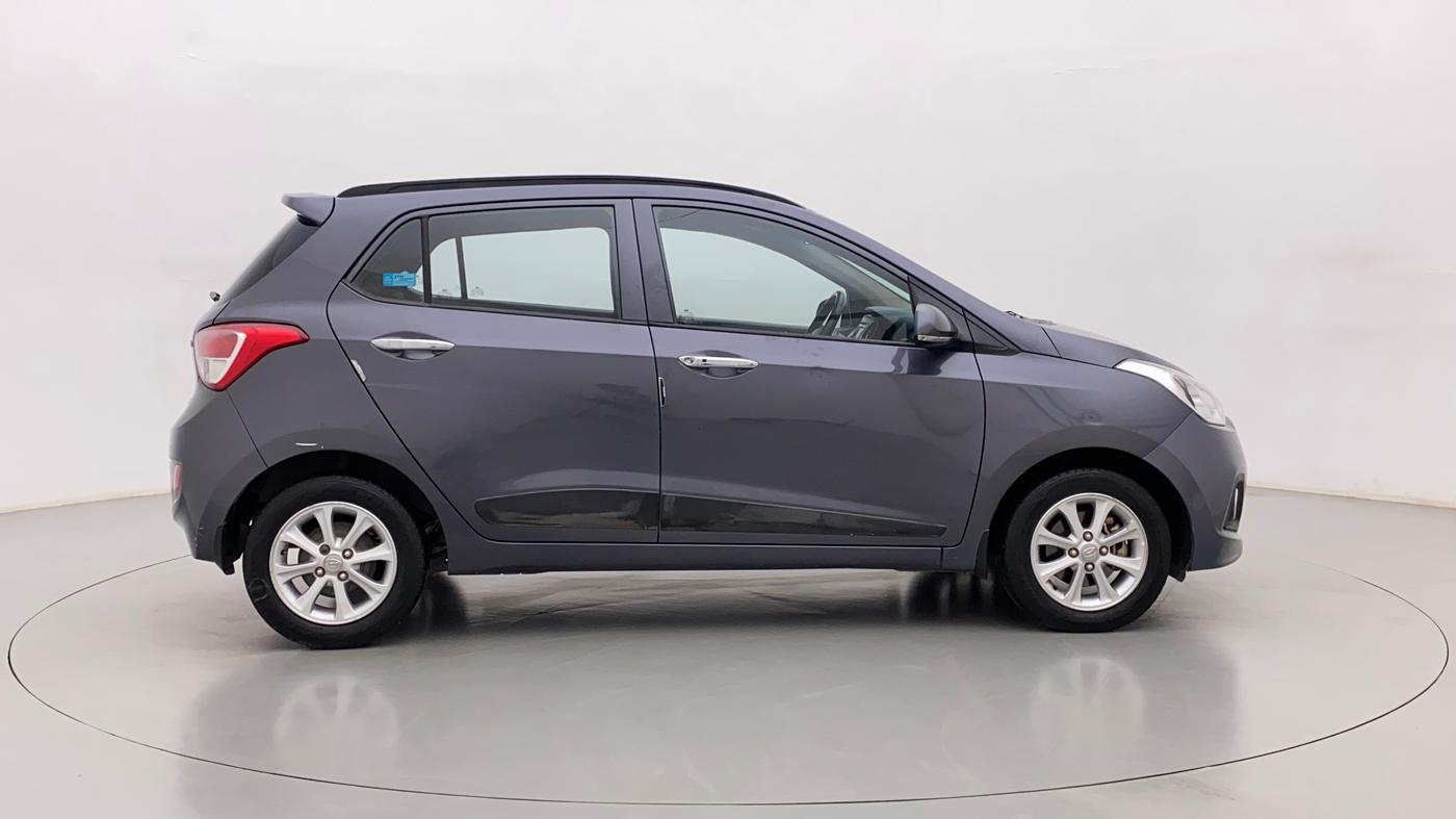2015 Hyundai Grand i10 ASTA AT 1.2 KAPPA VTVT, Petrol, Automatic, 60,942 km, Right Side View