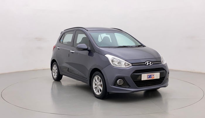 2015 Hyundai Grand i10 ASTA AT 1.2 KAPPA VTVT, Petrol, Automatic, 60,942 km, Right Front Diagonal