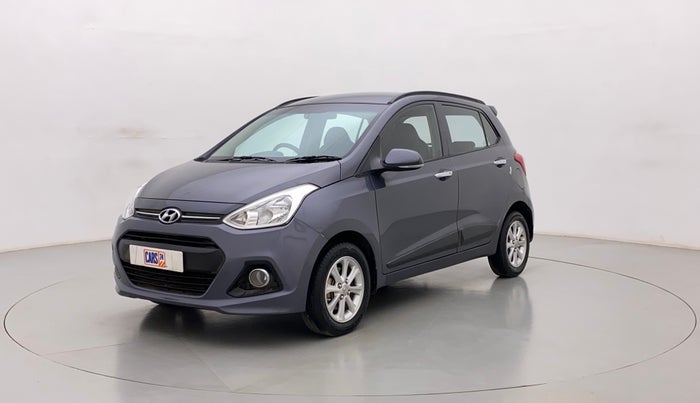 2015 Hyundai Grand i10 ASTA AT 1.2 KAPPA VTVT, Petrol, Automatic, 60,942 km, Left Front Diagonal